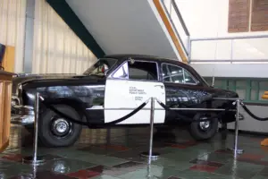 Old Texas Highway Patrol car