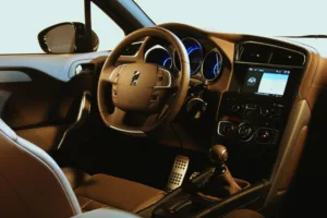 Gray Multifunction Steering Wheel