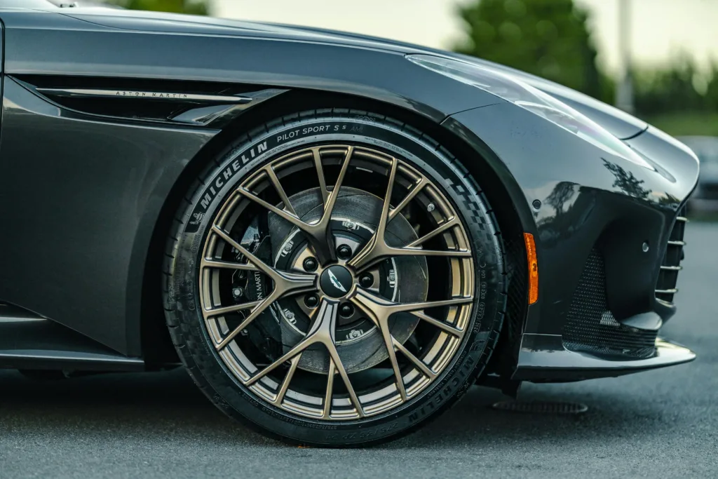 Luxury Sports Car Wheel Close-up in Ashburn